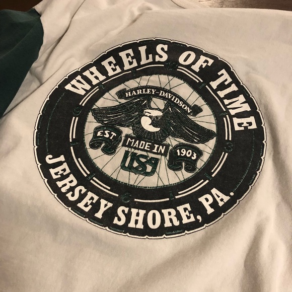 SOLD Vintage 1990s Harley t-shirt - Picture 5 of 8